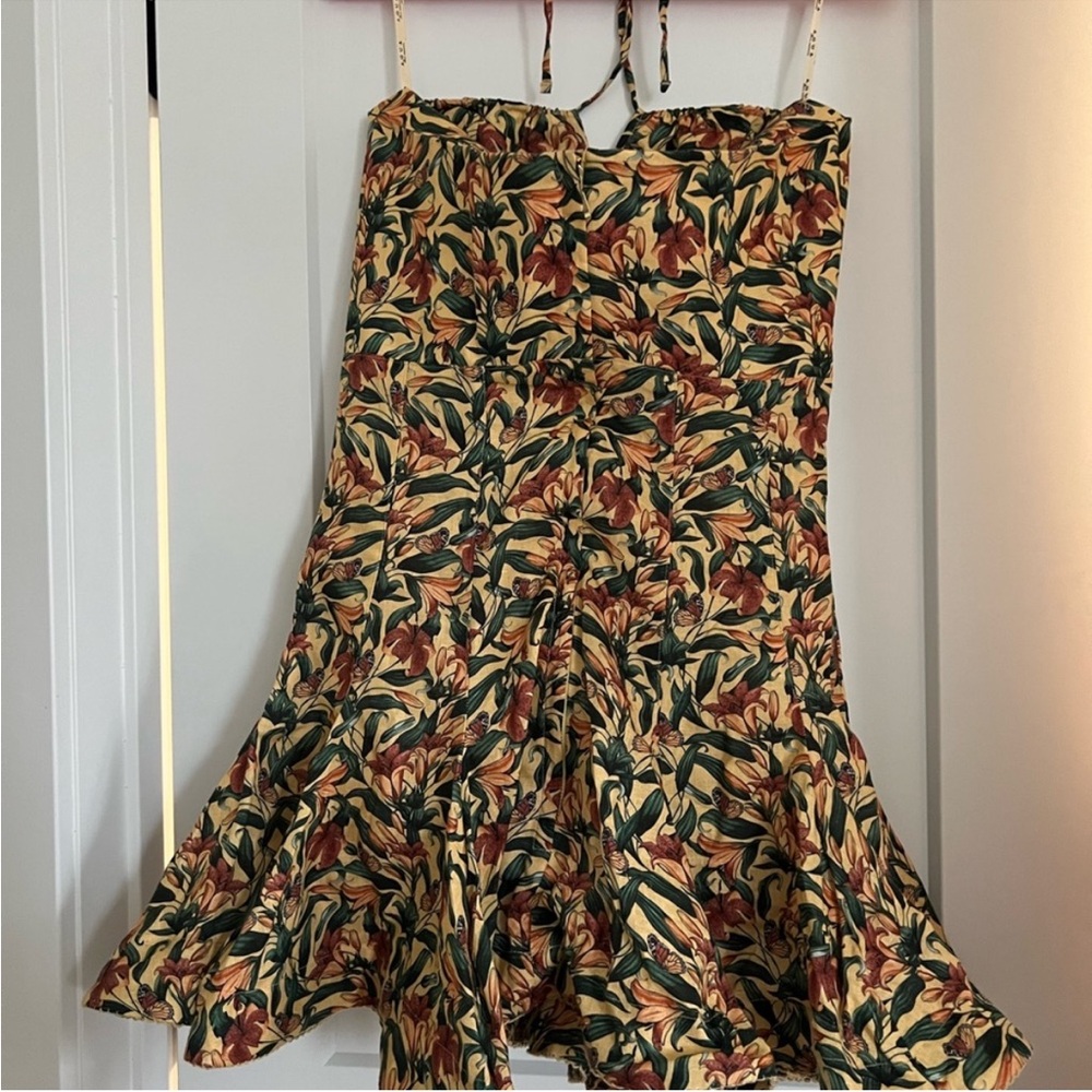 Agua by Agua Bendita Anturio Floral mini dress - Picture 5 of 7